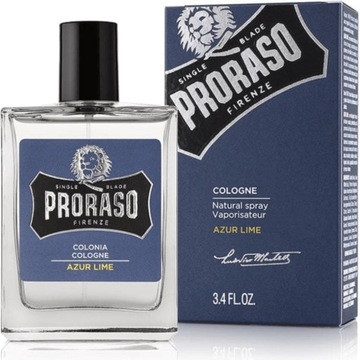 Woda kolońska CYTRUSOWE NUTY Proraso AZUR LIME COLOGNE 100ml
