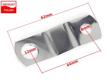 BLOKADA KOŁA PIASTY PRZÓD WSK STAL NIERDZEWNA TI