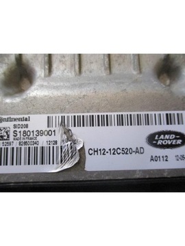 JEDNOTKA ŘÍZENÍ LAND ROVER DEFENDER 2.2 TDCI CH12-12C520-AD S180139001