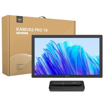 Графический планшет Huion KAMVAS PRO 19 4K + Huion Keydial mini (K20)