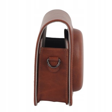 Чехол из искусственной кожи для FujiFilm Instax SQ6, коричневый