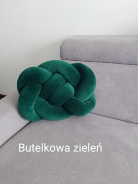 Poduszka pleciona supeł KNOT PILLOW węzeł WELUR