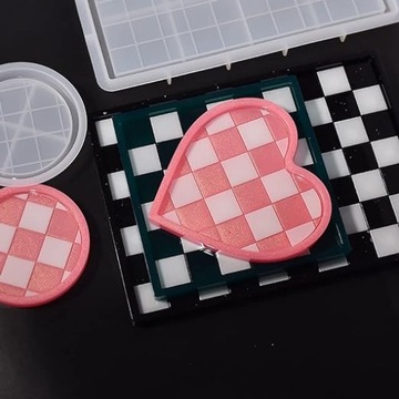 СИЛИКОНОВАЯ ФОРМА ДЛЯ ПОЛИМЕРНОЙ ШТУКАТУРКИ НАБОР МОЛ, 5 ПРЕДМ. БОЛЬШАЯ МОЙКА ДЛЯ ПОДДОНА