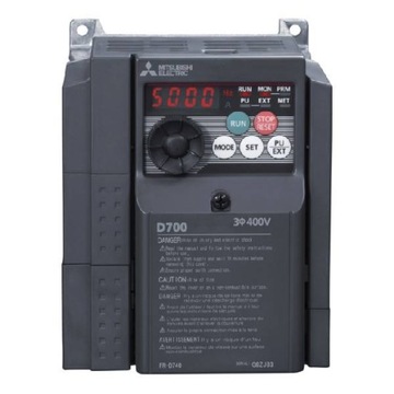 Falownik FR-D740-036SC-EC 1,5 kW 400 V, 3-fazowy, 3.6A, MITSUBISHI