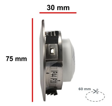 6x ПОТОЛОЧНЫЙ СВЕТИЛЬНИК - LED 5W ВАННАЯ - IP44 - ВНУТРЕННИЙ СВЕТИЛЬНИК - КУХНЯ - ГОСТИНАЯ
