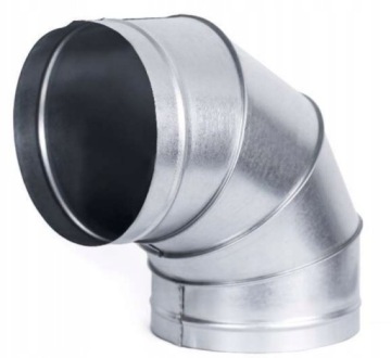 КОЛЕНО КОЛЕНО ДЛЯ ПЕЧИ, диаметр 110 ММ