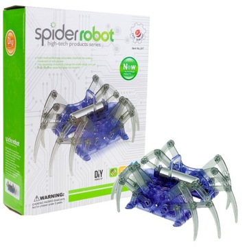 ROBOT SOLARNY PAJĄK MODEL DO SKŁADANIA EDUKACYJNY POJAZDY SOLARNE ROBOTY