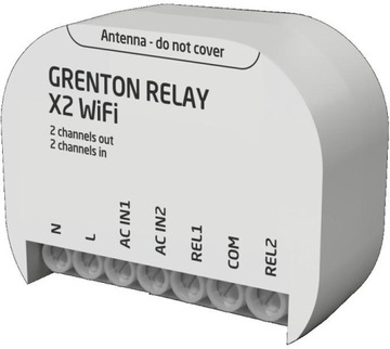 Релейный модуль RELAY X2 WiFi Grenton