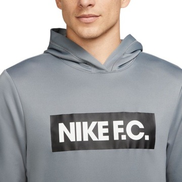 Bluza męska Nike NK DF FC Libero Hoodie szara DC9075 065 S