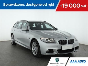 BMW Seria 5 F10-F11 Touring 525d 218KM 2013 BMW 5 525d xDrive, Salon Polska, 214 KM, 4X4