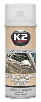LAKIER BEZBARWNY AKRYLOWY 400 ML