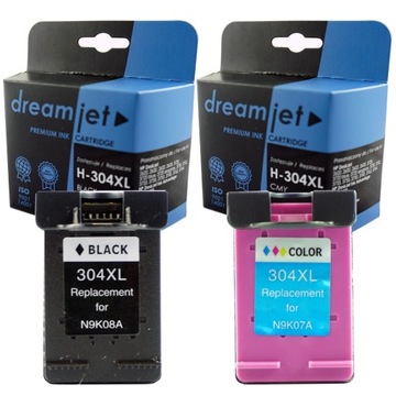 304XL - НАБОР ЧЕРНИЛ для комплекта ПРИНТЕРА HP 304 XL Черный + цвет ПРЕМИУМ