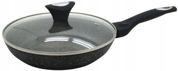 PATELNIA CERAMICZNA MARMURKOWA WYSOKA JAKOŚĆ 22cm