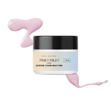 AKRYLOŻEL BUDUJĄCY do form COVER PINK MILKY Mistero Milano 40g 2104/40