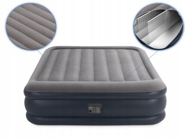 Materac do spania Łóżko 2-osob INTEX 64136 + Pompka 230V