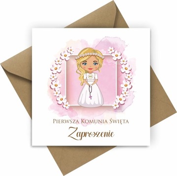 ZAPROSZENIA na komunię KOMUNIJNE KOMUNIA C1