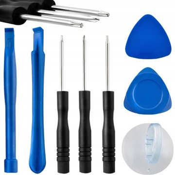 Zestaw narzędzi serwisowych do telefonów otwieraki wkrętaki i inne 20 sztuk