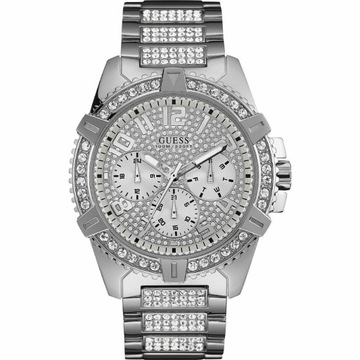 Zegarek Męski Guess W0799G1 Srebrzysty (Ø 48 mm