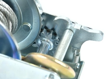 ЛЕБЕДКА ГОРИЗОНТАЛЬНАЯ ТРОСОВАЯ 450КГ 5М GEKO CABLES