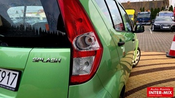 Suzuki Splash Hatchback 1.0 65KM 2009 Suzuki Splash 1,0 Benzyna zarejestrowany Benzyna 65KM, zdjęcie 9
