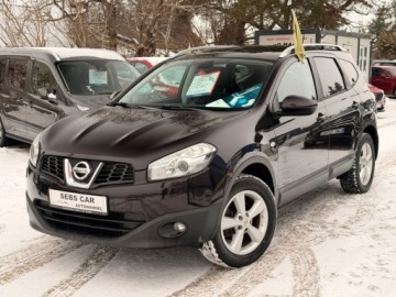 Nissan Qashqai I Crossover 1.6 Start/Stop 117KM 2011 Nissan Qashqai2 7 osobowy Swietny stan Panorama 1.6 Benzyna 117KM