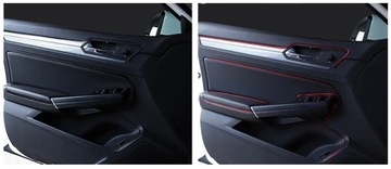 ЛЕНТА КРАСНАЯ ДЕКОРАТИВНАЯ ДЛЯ АВТОМОБИЛЕЙ 5М