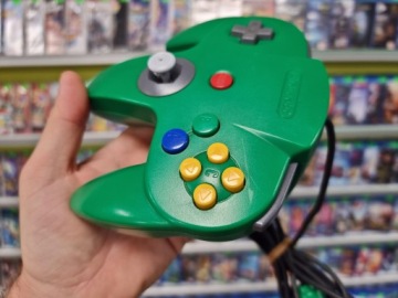 ОРИГИНАЛЬНЫЙ ЗЕЛЕНЫЙ БЛОКНОТ NINTENDO 64 N64