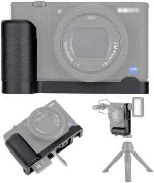 Крепление JJC Metal Grip Grip с L-образной пластиной для камеры Sony ZV-1