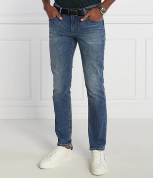 EMPORIO ARMANI jeansy j06 | Slim Fit granatowy