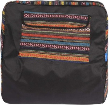 Красочная сумка-аккордеон в стиле кантри