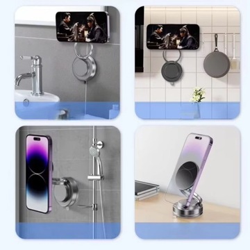 Магнитный автомобильный держатель для телефона, вращающийся на 360°, прочный и прочный