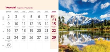 Настольный календарь на 2024 год ФОТО 24х11см ВОДОПАДЫ ВОДА