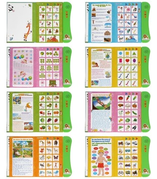 Książka interaktywna nauka angielskiego dla dzieci