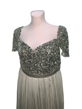 Suknia balowa Maya Deluxe zielona 40