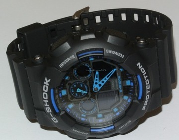 Zegarek Casio G-SHOCK GA-100-1A2 200M HOLOGRAM