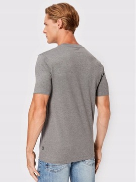 Hugo Boss sivé tričko s potlačou loga veľ. XL