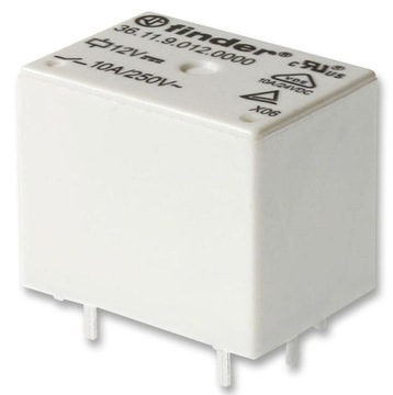 Przekaźnik 5VDC SPDT 10A 250VAC FINDER styk:AgSnO2