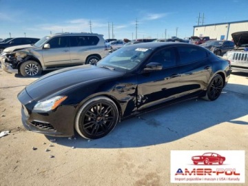 Maserati Quattroporte II 3.8 V8 530KM 2017 Maserati Quattroporte 2017r., Gts, 3.8L, od ubezpieczalni 3.8 Benzyna 530KM