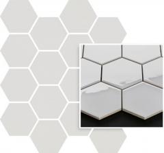 MOZAIKA HEXAGON BIANCO POŁYSK 22/25.5 I GAT