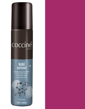 Farba do Obuwia Fuksja Spray Ochronny Renowator Nano Barwnik Coccine 75 ml