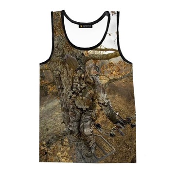 Koszulka bez rękawów 3D Digital Printing