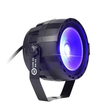 REFLEKTOR PAR EFEKT ŚWIETLNY LED RGB OŚWIETLENIE SCENICZNE LAMPA DISCO