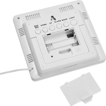 Электронная метеостанция, термометр, гигрометр, часы, будильник, зонд