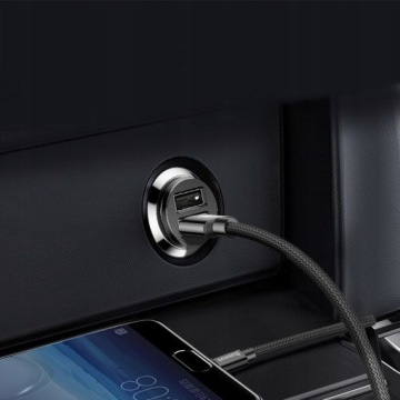АВТОМОБИЛЬНОЕ ЗАРЯДНОЕ УСТРОЙСТВО BASEUS MINI FAST 2x USB 3.1A СО СВЕТОДИОДНОЙ ПОДСВЕТКОЙ