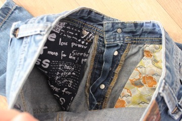 DESIGUAL spodnie jeansy 28