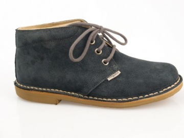 Ботинки HUSAR из велюровой кожи NAGABA PL75 графит 46