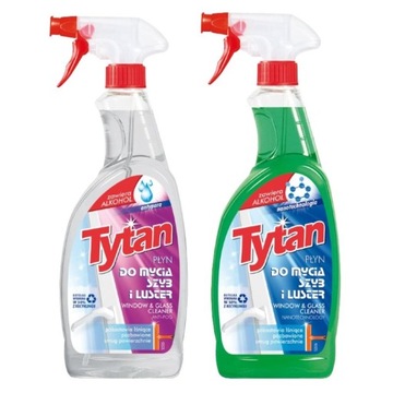 Tytan 2x750ml MIX SPRAY DO SZYB ANTYPARA NANOTECH
