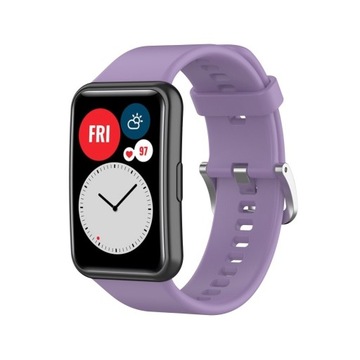 СИЛИКОНОВЫЙ РЕМЕШОК ДЛЯ HUAWEI WATCH FIT - 14 цветов