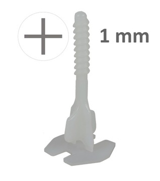 Twist Level! poziomowanie płytek, BAZY X 1mm