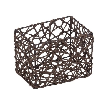 Koszyk łazienkowy Wenko 15 x 11 x 10,5 cm brązowy
